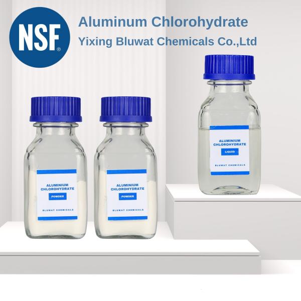NSF certified 2 Year Shelf Life White Powder/Transparent Liquid Aluminium Chlorohydrate