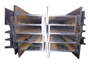 Colunas das vigas de aço de A992 7mm S355JR, colunas de aço estruturais