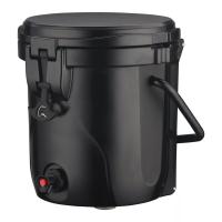 Une boîte plus fraîche de glace portative matérielle de catégorie comestible de 3,5 gallons avec des poignées