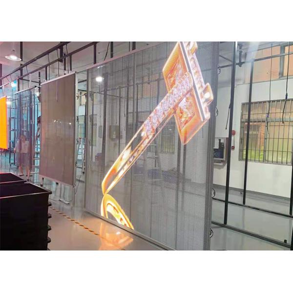 дисплей приведенный 32768dots/sqm 5500cd P3.91 прозрачный фиксированный