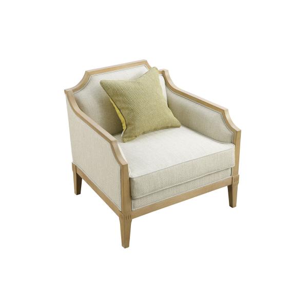 Customized project furniture for Hotel and Villa room used Oak wood seating fabric sofa chairs