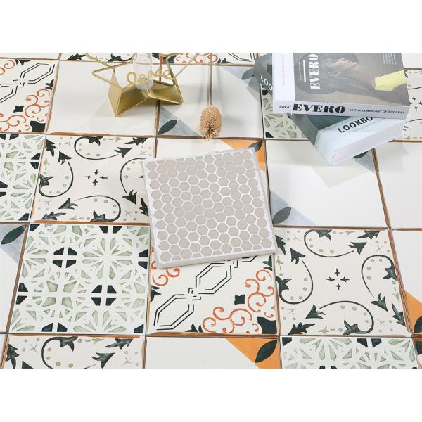 Carreaux rustiques en céramique résistant à l'usure 20x20 cm pour le salon et la salle à manger