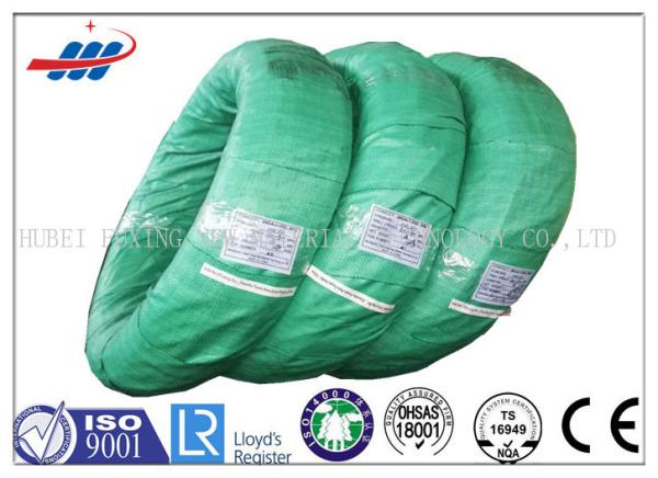 High Tension Hot Dip Zinc Coated Steel Wire 1520-1720MPA With 0.75-4.0mm Dia