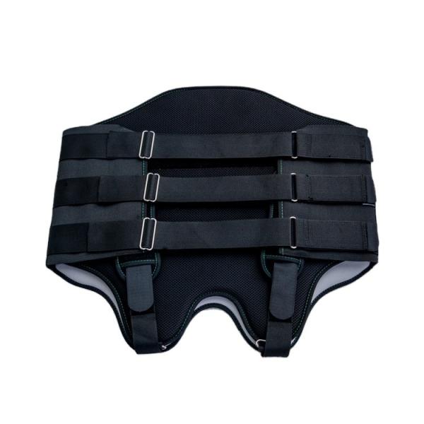 Hot Sale Black Breathable Adjustable Lumbar Support Back Orthopedic Belts For Pain