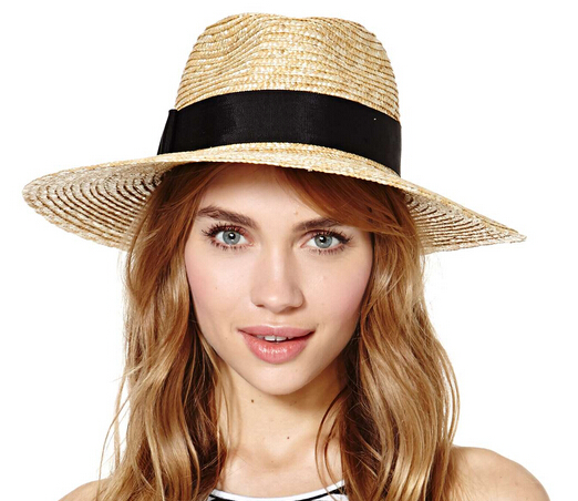 Fashion 100% Straw hats for women