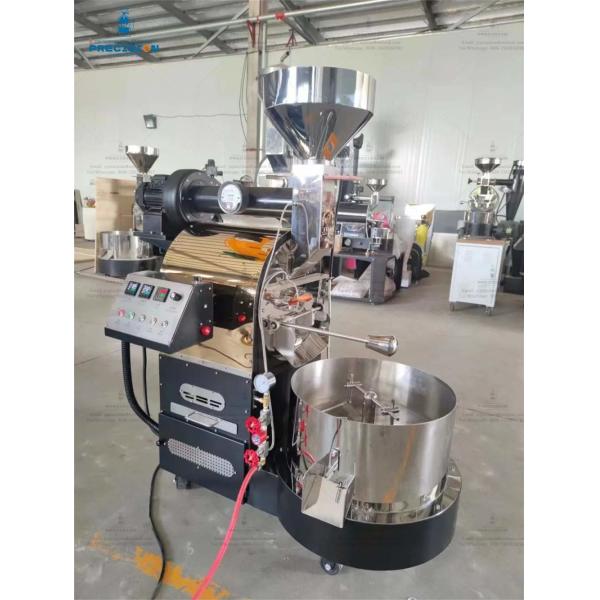 Коммерческий кофейный пекарня 5 кг электрический барабанный пекарня из нержавеющей стали