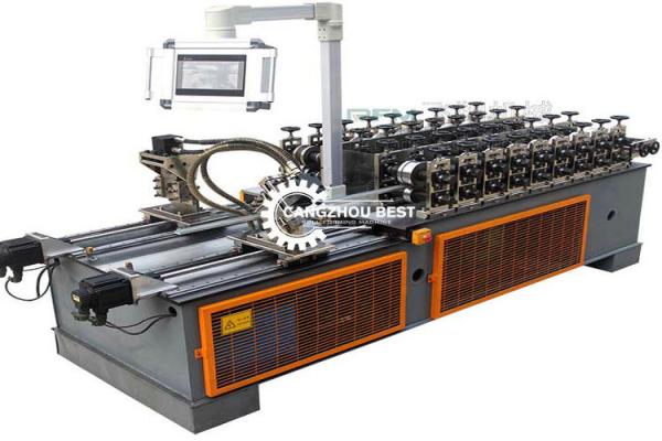 Petit pain de goujon en métal de cloison sèche de 10 rouleaux formant la machine