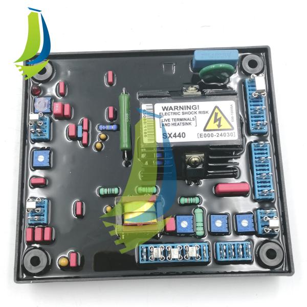 AVR SX440Aの発電機の電圧安定器板170mm 150mm 50mm