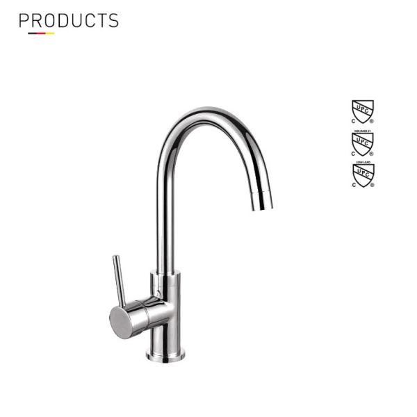 Faucet кухни сбережений воды нержавеющей стали 304 вытягивает вне кран смесителя раковины