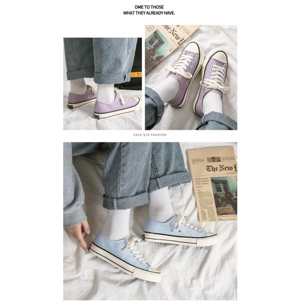 1970s Replica Canvas Shoes Men'S Ulzzang Low-Top Couple Shoes Korean Style Trendy Breathable Teenagers Wear