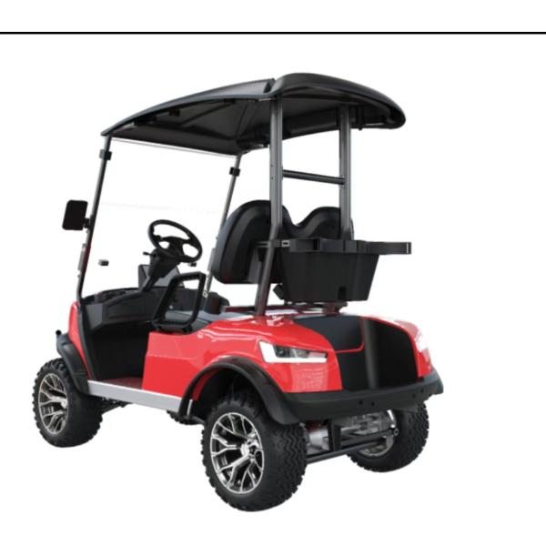 5-7h Tiempo de carga Cengo 2 plazas Carro de golf eléctrico Para el club de golf con tambor delantero Sistema de freno de tambor trasero y en 2024