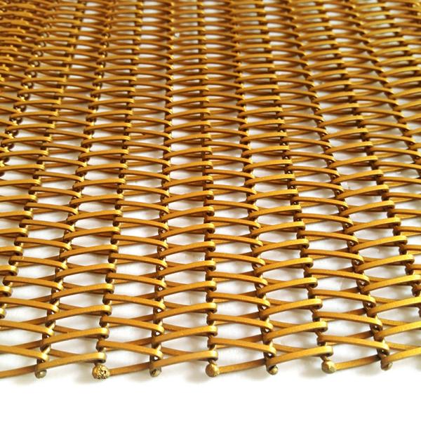 Balanced Spiral Wire Mesh For Metal Curtain