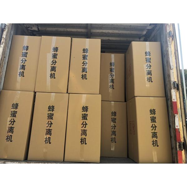 4 экстрактор меда нержавеющей стали кадра 201 ручной с воротами стойки металла и меда SS