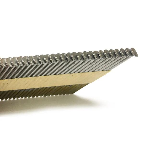 34 degree 0.131 inch 3.33*90mm galvanized paper collated strip framing nails