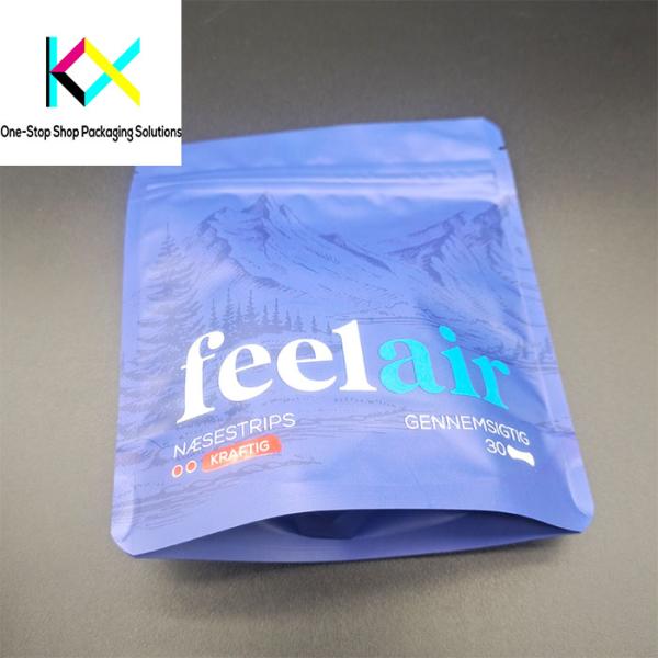 Customized Printing Stand Up Zipper Bags 130um For Daily Necessities