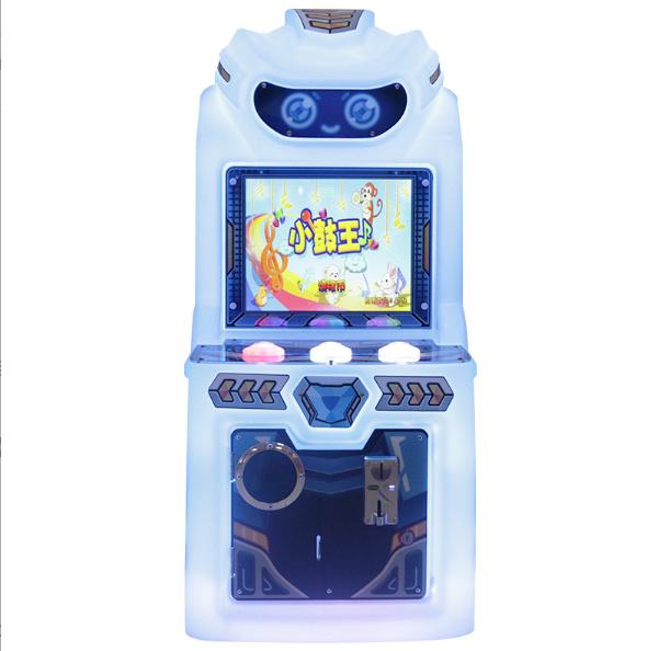 Cute Baby New Model Children's Play Area Single Button Interactive Parent-Child Interaction Button Tapping Game Machine