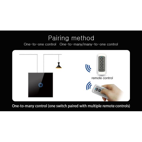 433.92MHZ Wireless Remote Switch Lighting System Smart Wall Light