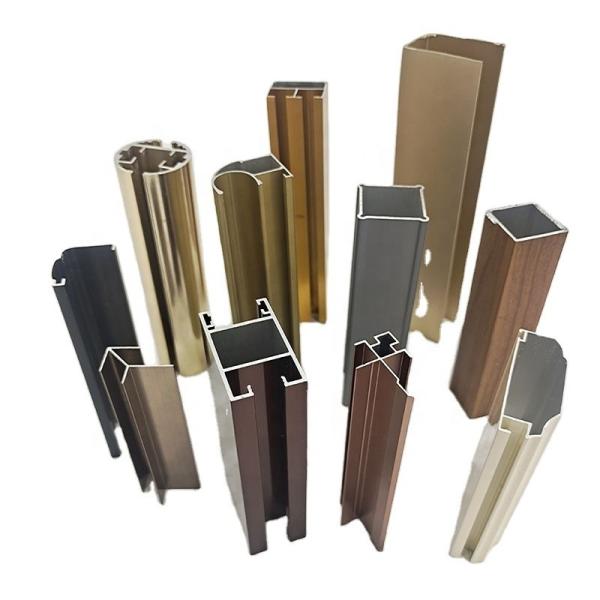 Aluminium Powder Coat Structure Profile for Brazil Doors Windows For Construction
