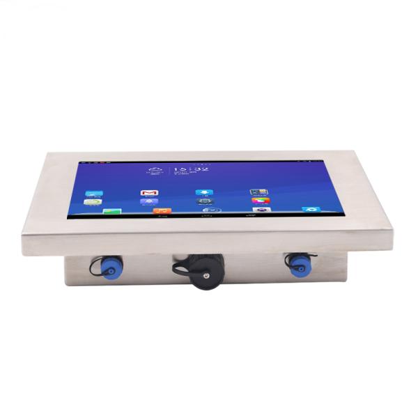 8in 1000nits 1.5mm Steel Waterproof Touch Monitor 4 Wire 1024*768