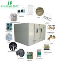 saúde do verde 450V que congela o equipamento da sala fria para o armazenamento vegetal