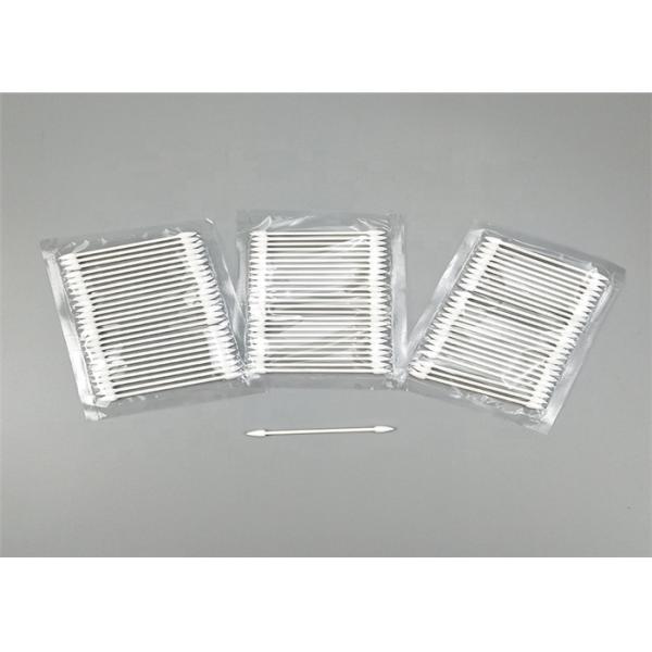 Чистка хлопка полупроводника индустрии вытирает тампоном чистую очищенную комнату