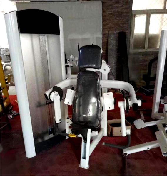 Commercial and Home Gym Fitness Equipment Steel Pin-Loaded Bicep Machine for Chest Back Shoulder Leg Training