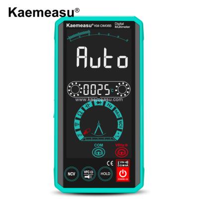 Kaemeasu 08B Multiméter de exibição a cores Tester Eletrônico Voltmeter NCV Ture RMS Tester de tensão 150g