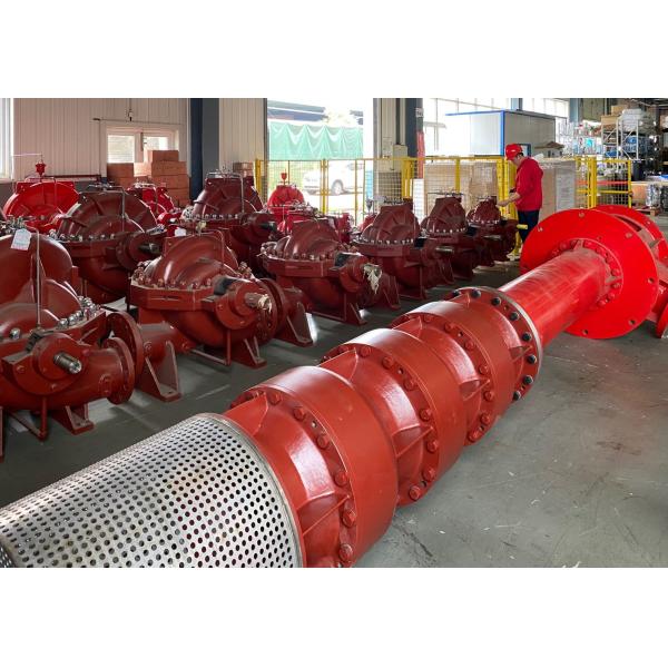 Electric And Diesel Driven 1480 1760RPM Vertical Turbine Pump UL Listed