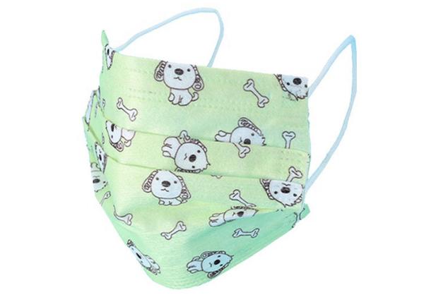 Anti Bacterial Child Surgical Mask Three Layers , Children'S Medical Face Masks