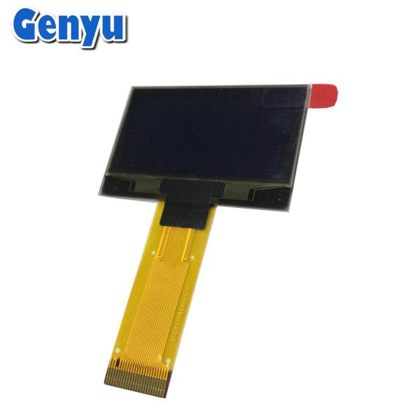 シリアルインターフェイス 1.54 インチ OLED ディスプレイ パネル 青色 128x64 点 24PIN