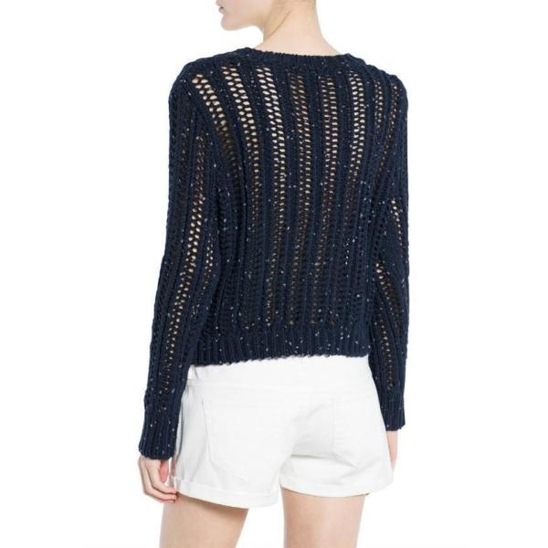 Crochet,pullover Hollow Out Golden Thread women sweater Knitted Loose Sweaters warm pullovers