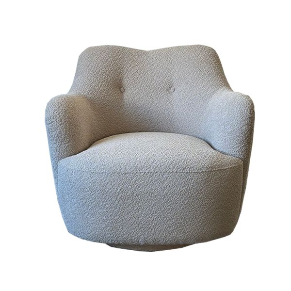 Contemporary Two-Button 1-Seater Swivel Lounge Chair TR-H005