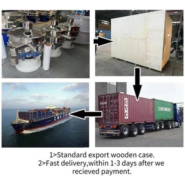 Серия EXZS Ротационный вибрирующий экран Продовольственное оборудование для скрининга Химический скринер