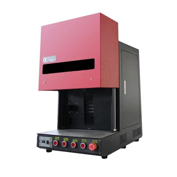 Cooling Mode Air Cooling 20W 30W 50W Metal Stainless Steel Aluminum Desk Type Fiber Laser Marking Machine for Industrial