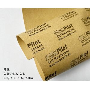 0.25mm Thickness Oil Proof Washer Paper with Plant Fibre Material for 180C Working Temp