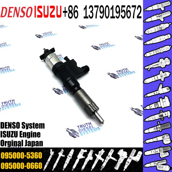 095000 5360 095000 5360 Kit de reparación de inyectores eléctricos de tren común Boquilla 4HK1 6HK1 Boquillas de inyector de combustible diesel 095000-536