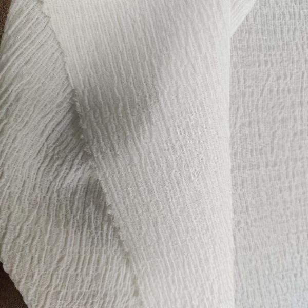 90 G 100% Polyester Dyed Chiffon Fabric Dress Shirt Breathable