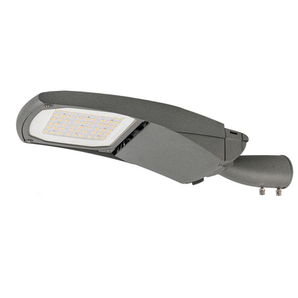 110 to 150 Lm per watt 100 watt street light featuring working lifetime exceeding 70000 hours suitable for urban and highway lighting