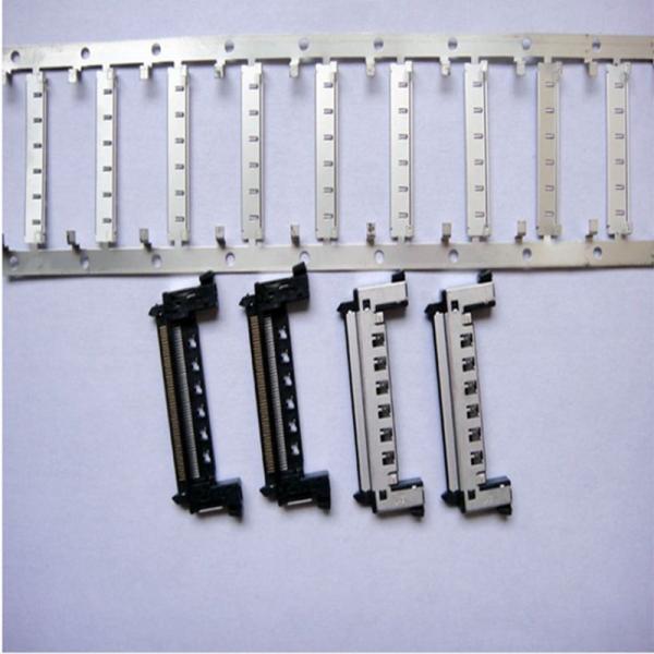Single Row Wire To Board Connector, 0.5 Mm Pitch LVDS Connector With Stainessless Shell