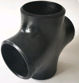 Seamless Equal Carbon Steel Pipe Cross SCH30 Cross Tee Pipe Fitting JIS B2311