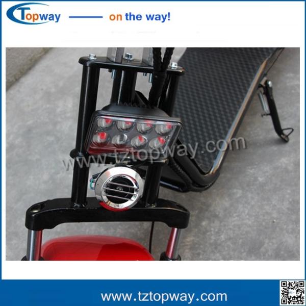 60V12AH Li-ion battery Disc-brake Hydraulic brake citycoco 2017 new 50km mileage