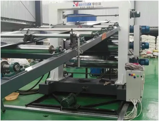 PE PP Plastic Sheet Board Production Machine Line with Three Roll Calender for Single & Multilayer Sheets 0.2-3mm Thickness 800mm Width