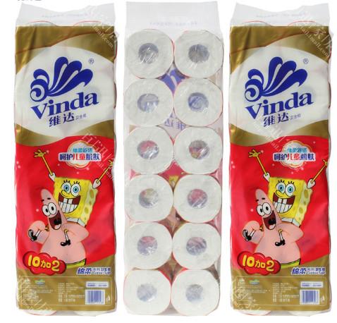 12rolls Paper Tissue Manufacturing Machine , 20bags/Min Tissue Roll Machine