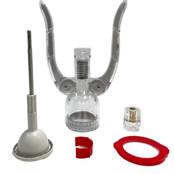 Dispositivo de circuncisión desechable de plástico transparente para corte de foreskin masculino