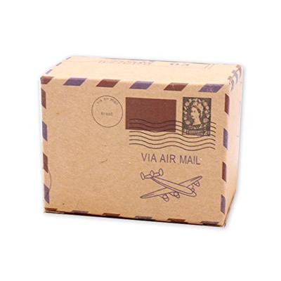 Caixas de presente reusáveis de Mache do papel de embalagem do casamento de CMYK Brown