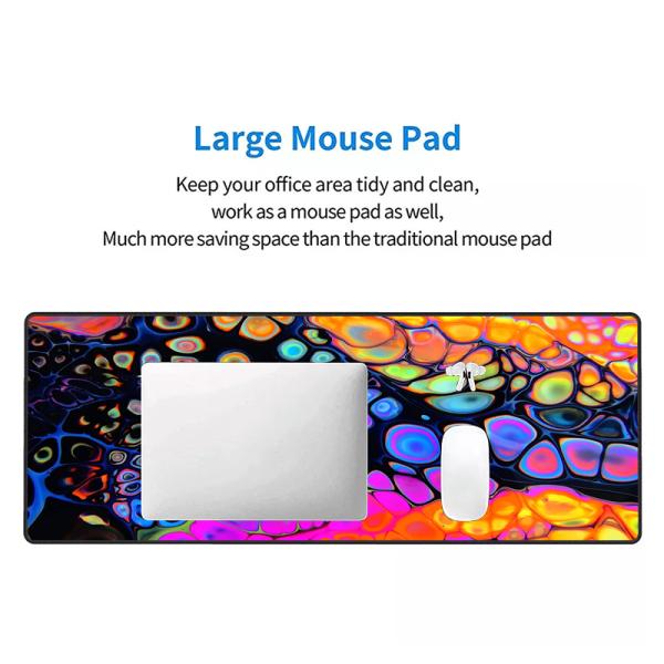 NO Wireless Charging Private Mold Colorful Custom Print Mouse Pads for Keyboard Desk Mats