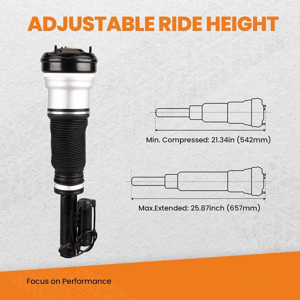 2203202438 Mercedes W220 Air Suspension Air Shock Absorber For Car ISO9001