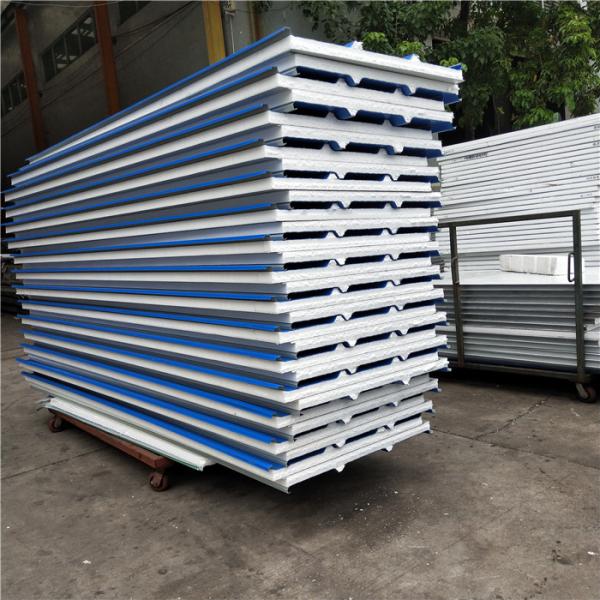 4m length outdoor moisture proof eps sandwich roof panel 1050-50-0.376mm for roof tile