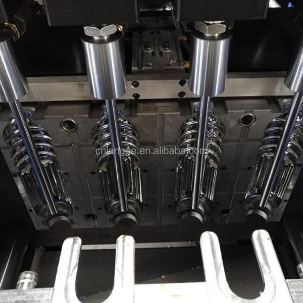 Máquina de Fabricação de Garrafas de PET de 500 ml / Semi Automática 4 Cavidades / Blower de garrafas de plástico pequeno