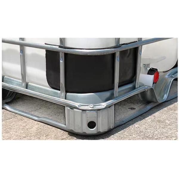 Medium liquid easy to handle bulk container 1000 L IBC chemical storage tank Blue plastic water storage tank